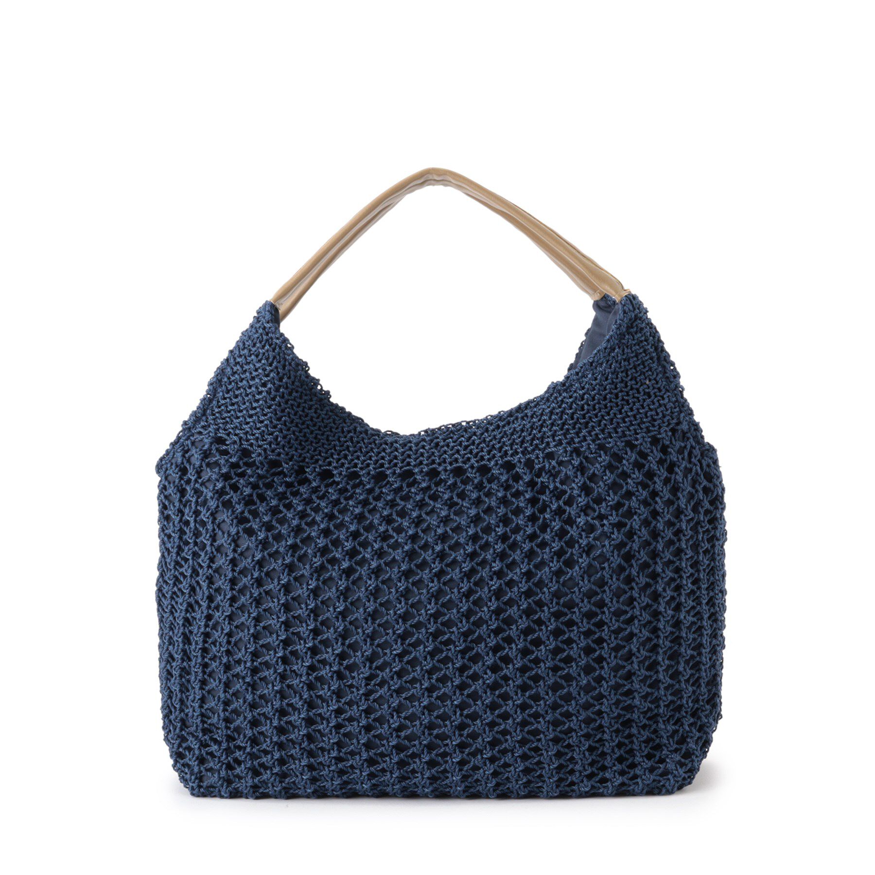 ITS&rsquo;DEMO「コード編みラウンドトート」|トートバッグ|