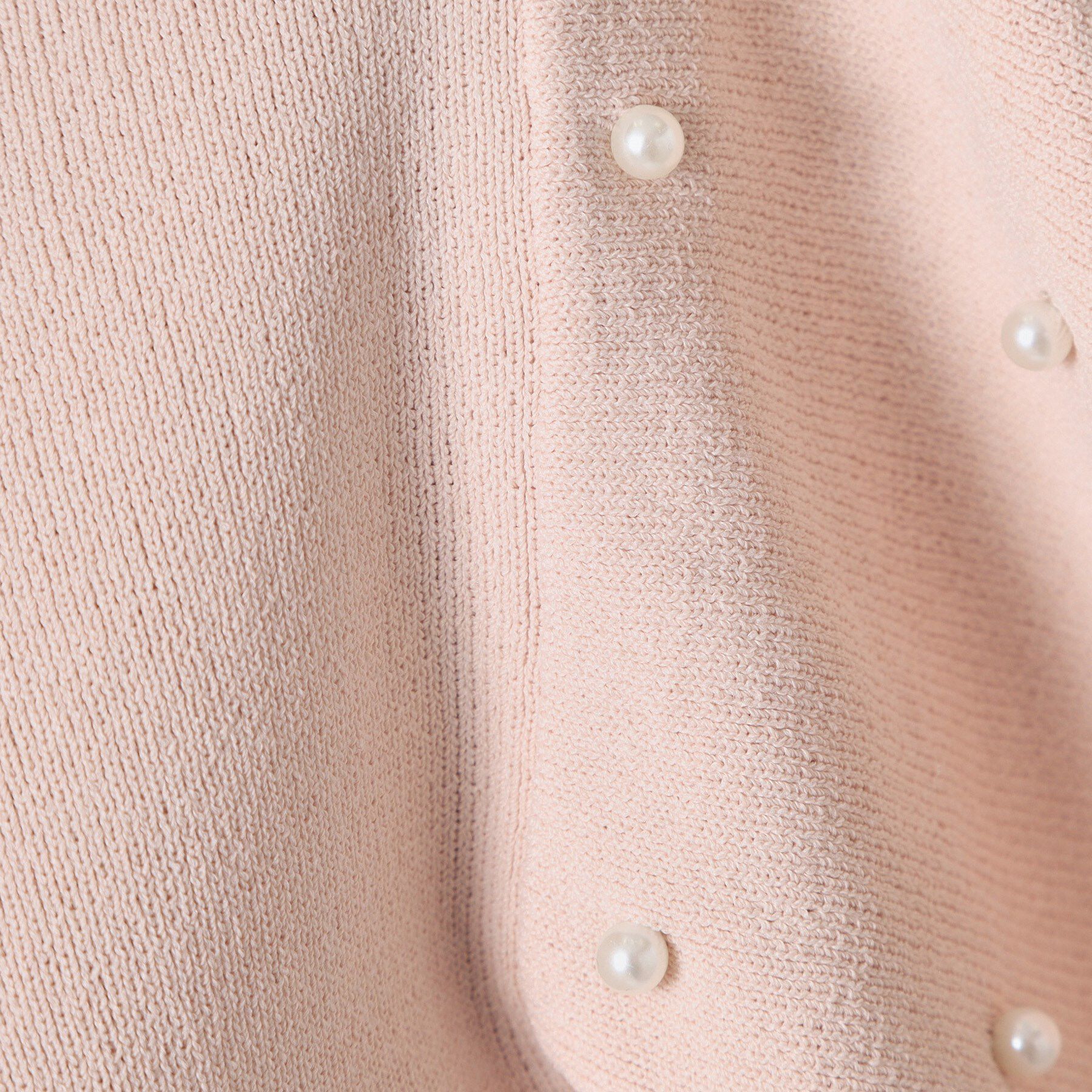 ITS&rsquo;DEMO「【さらりタッチ／手洗い可】パール調フレア袖ニット」|ニット・セーター|