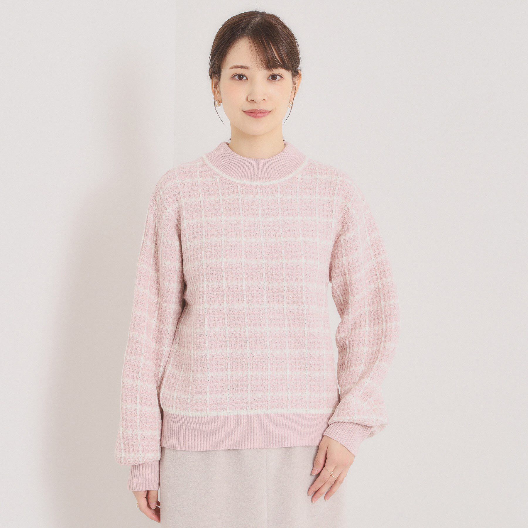 ITS&rsquo;DEMO「【手洗い可】ツイードニット」|ニット・セーター|