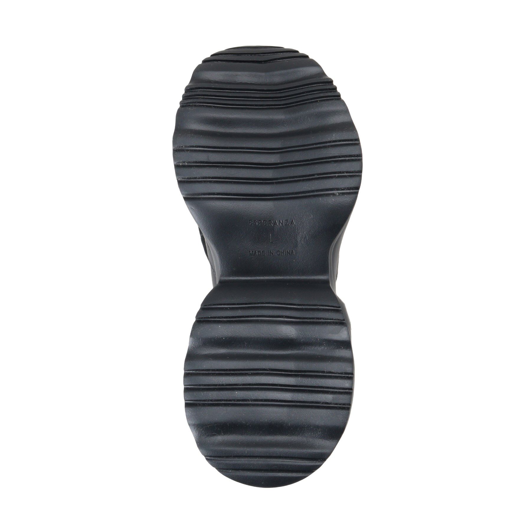 ESPERANZA「厚底スニーカーショートブーツ【レースアップ・足首にフィットして細見え】歩きやすいブーツスニーカー」|ショートブーツ|