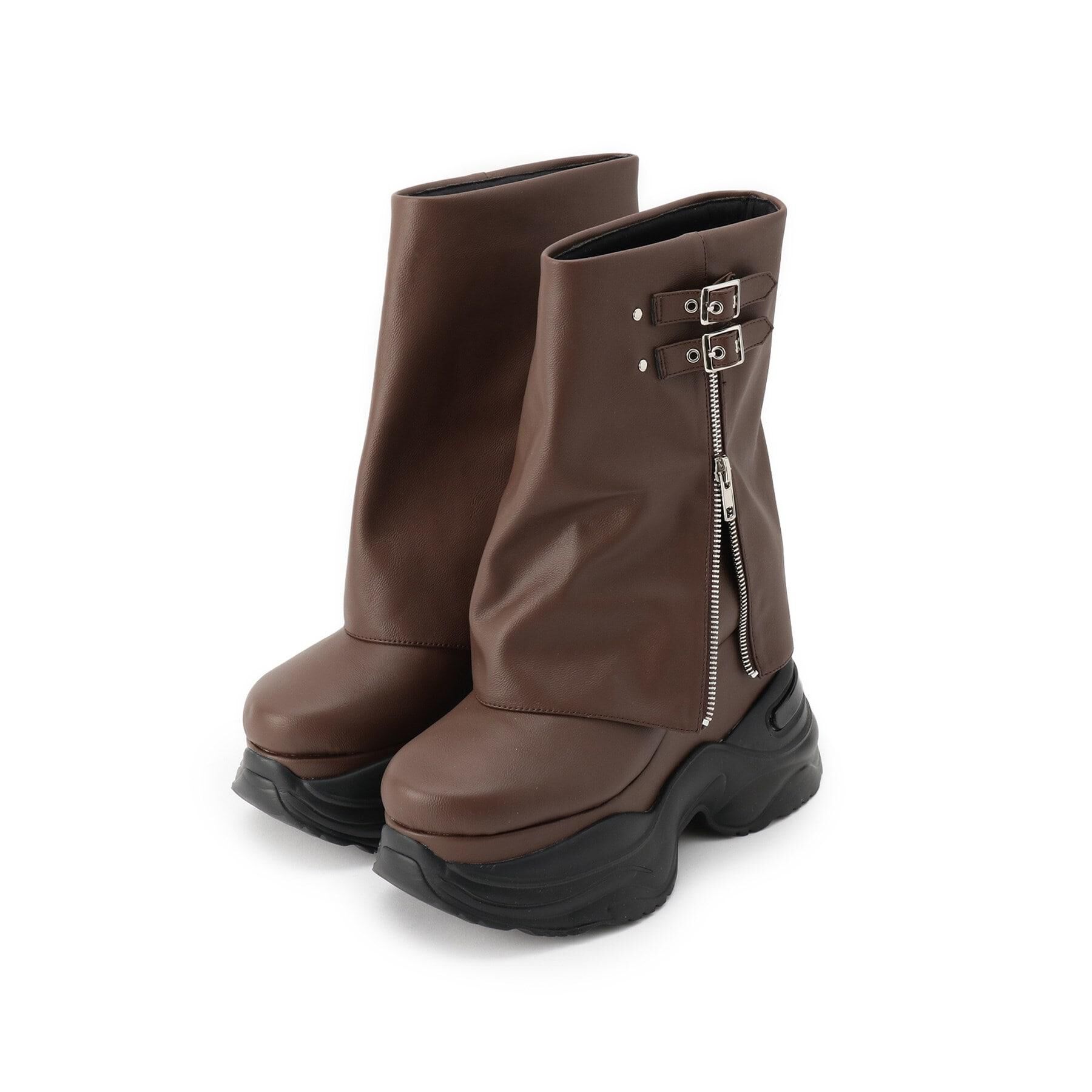 ESPERANZA「ボリュームソールカバーブーツ」|ショートブーツ|