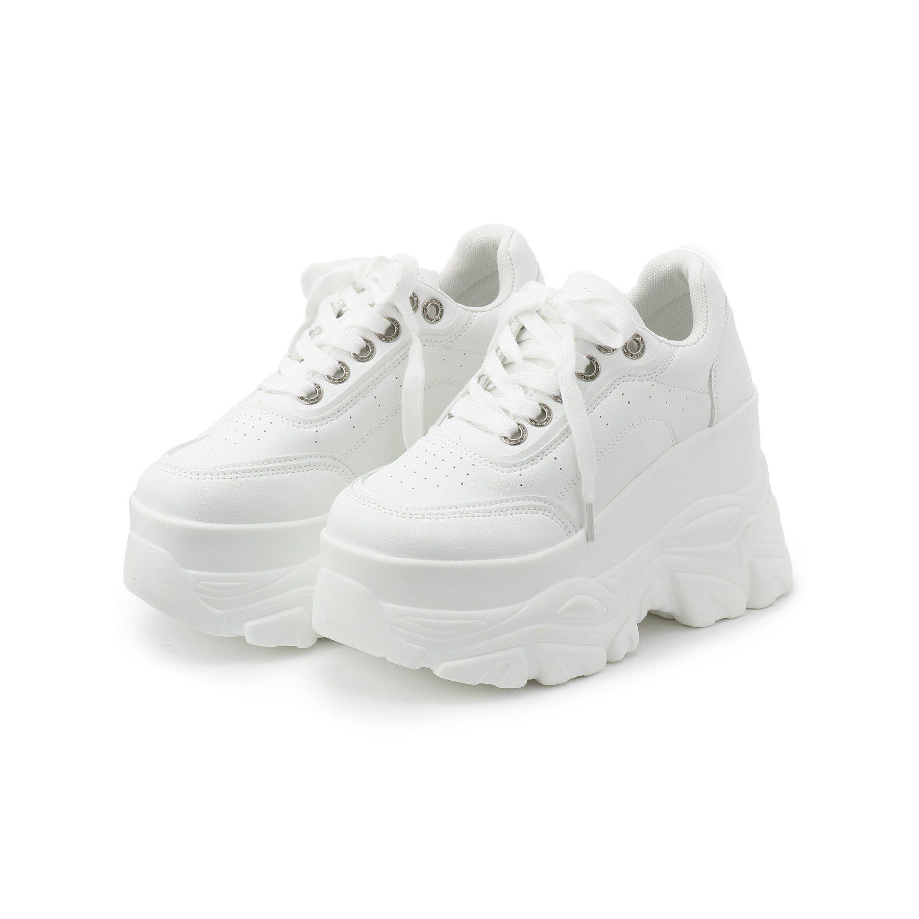 csT&P「厚底キラキラインヒールスニーカー」|スニーカー|