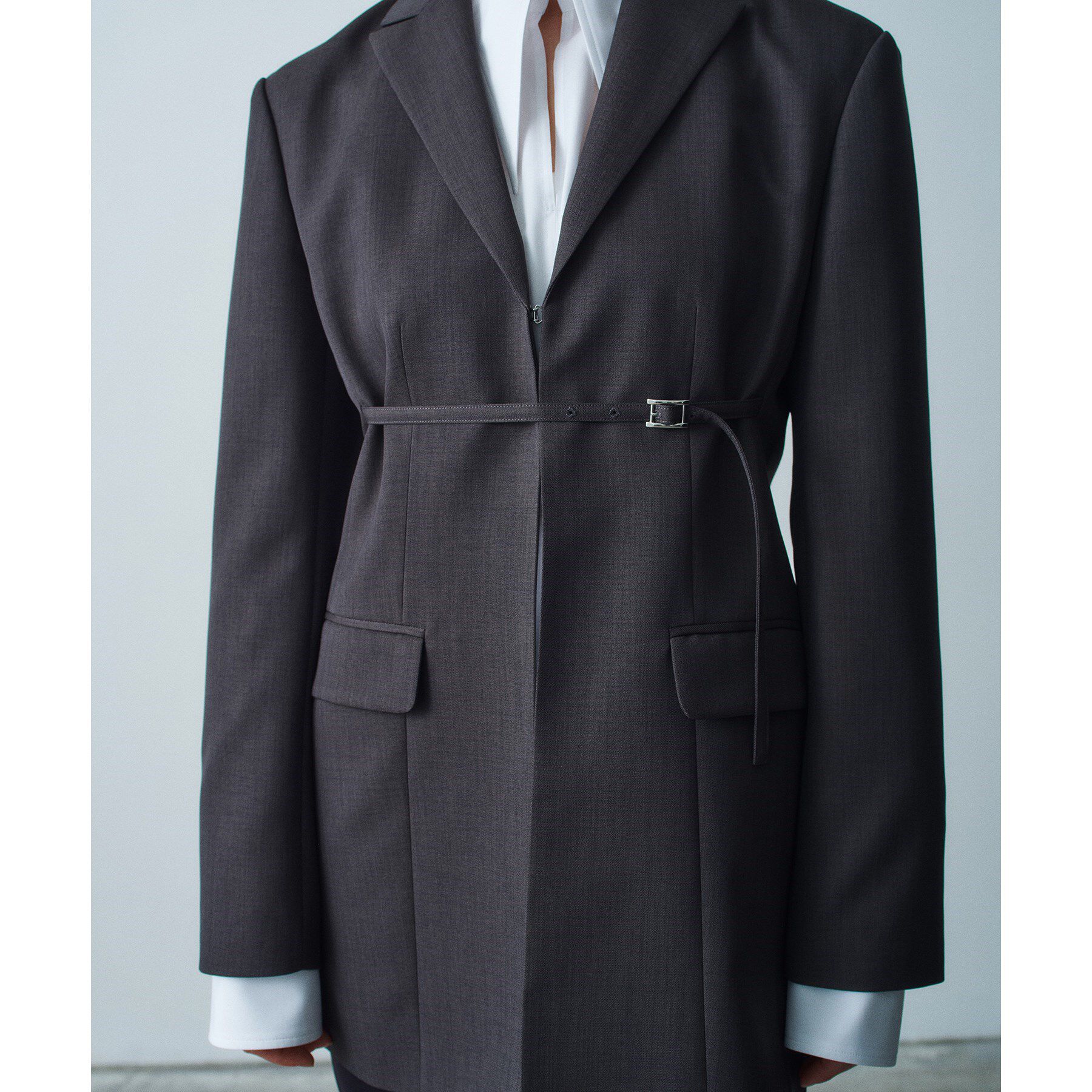 CODE A「belted chic jacket」|テーラードジャケット|