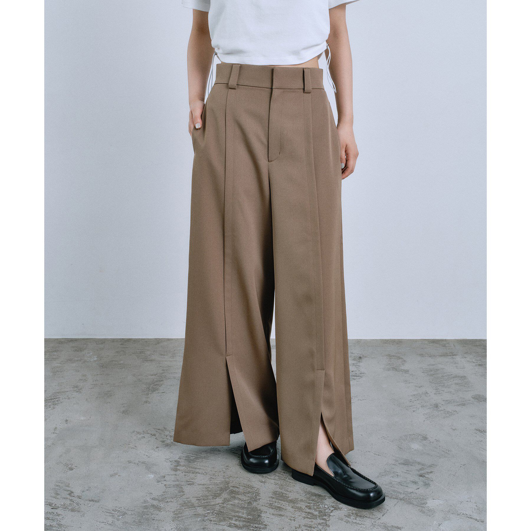 CODE A「center slit wide pants」|その他|