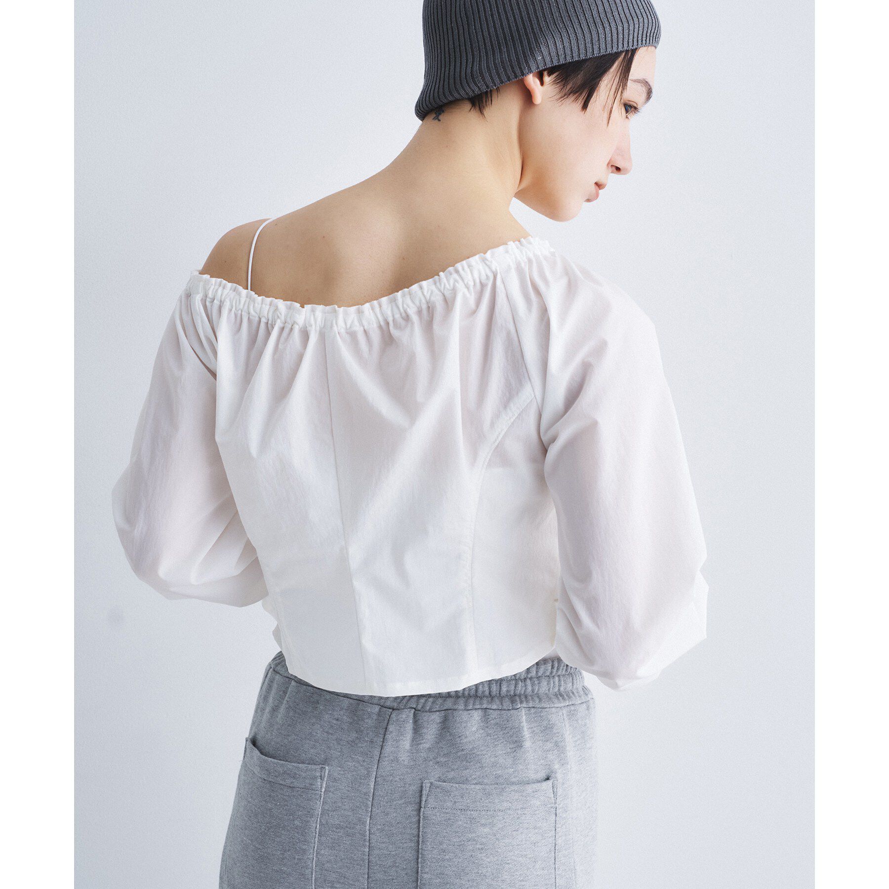 CODE A「belle gather blouse」|シャツ・ブラウス|