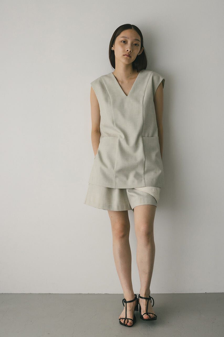 STYLEMIXER「レイヤーベストショートオールインワン」|その他|