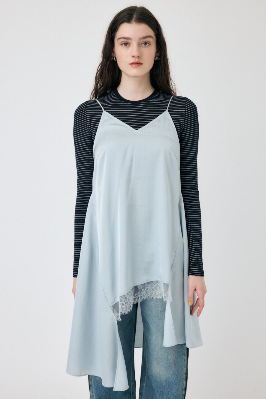 MOUSSY「WASHER スリップドレス」|ワンピース|