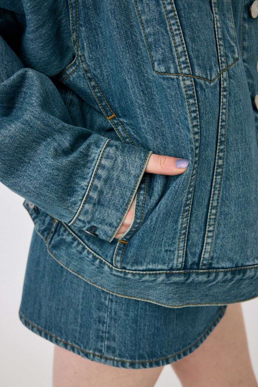MOUSSY「TINTED デニムジャケット」|デニムジャケット|