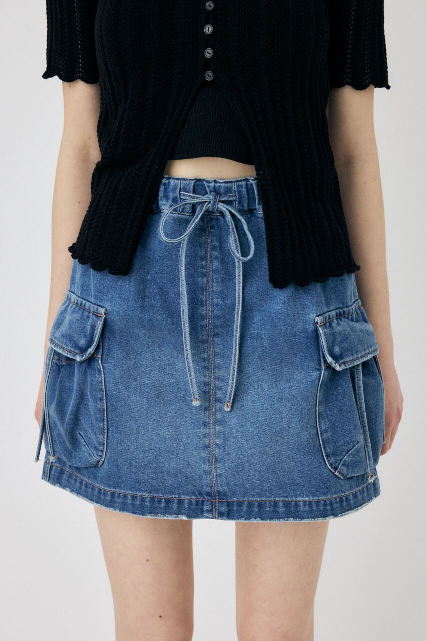 MOUSSY「UTILITY DENIM スカート」|スカート|