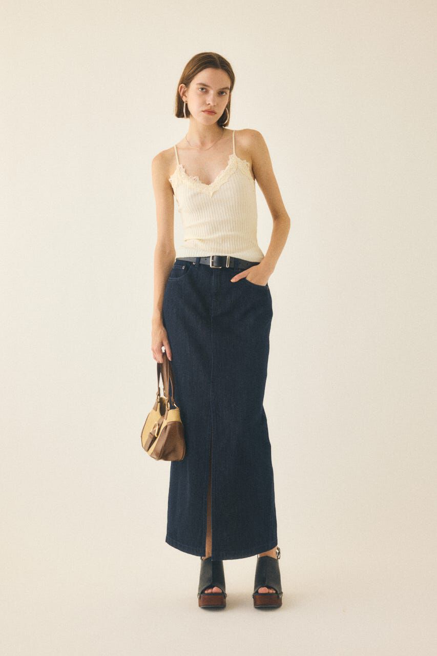 MOUSSY「DENIM MAXI PENCIL スカート」|スカート|