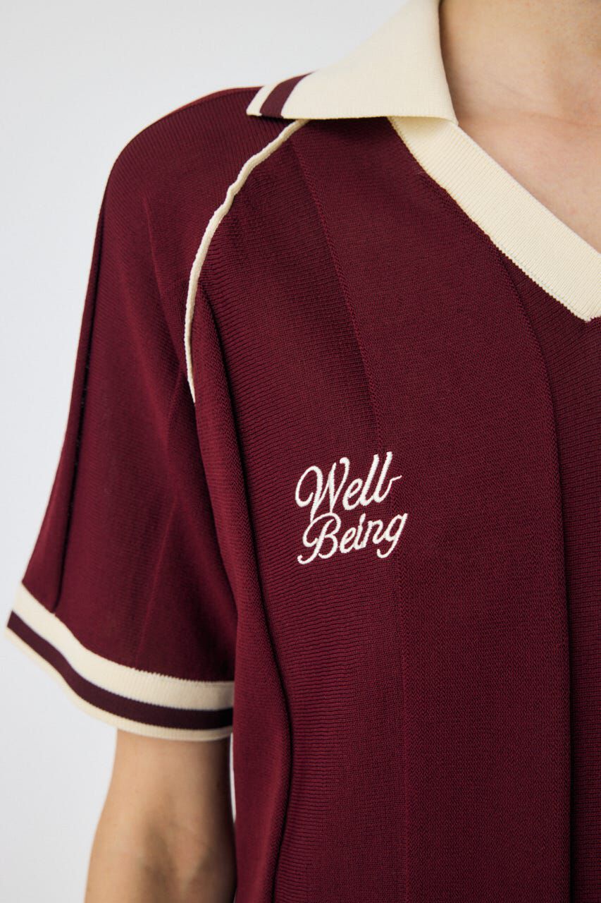 MOUSSY「H/S KNIT GAME シャツ」|ニット・セーター|