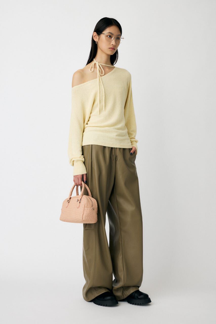 MOUSSY「ONE SHOULDER ニットトップス」|ニット・セーター|