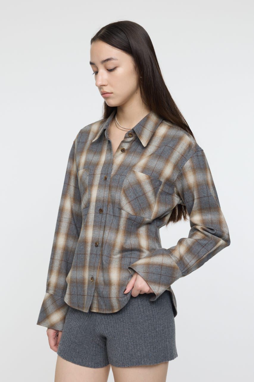 MOUSSY「LOOSE CHECK シャツ」|シャツ・ブラウス|