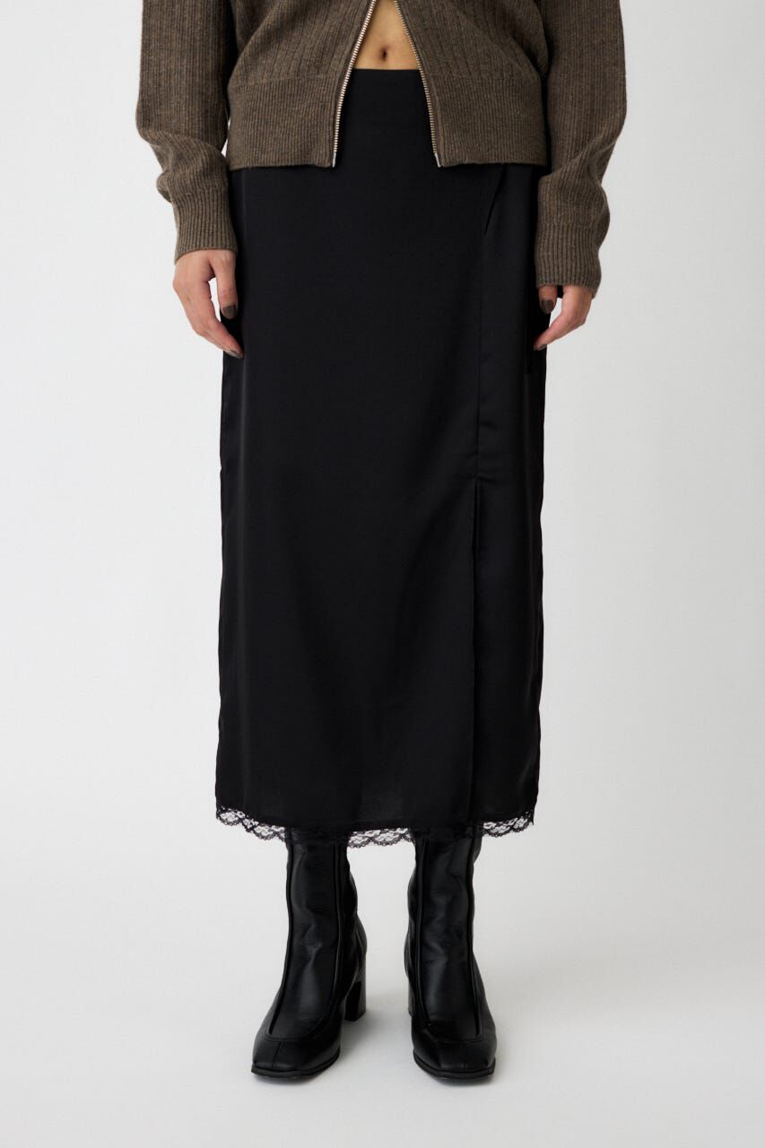 MOUSSY「DOT SATIN スカート」|スカート|