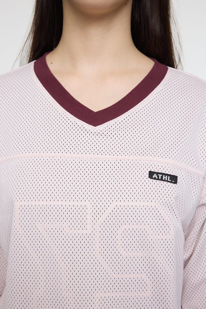 MOUSSY「REVERSIBLE MESH L/S TSJ」|Tシャツ・カットソー|