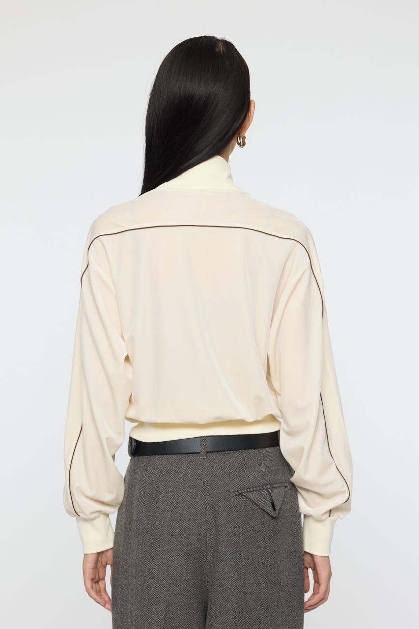 MOUSSY「VELOUR TRACK トップス」|パーカー|