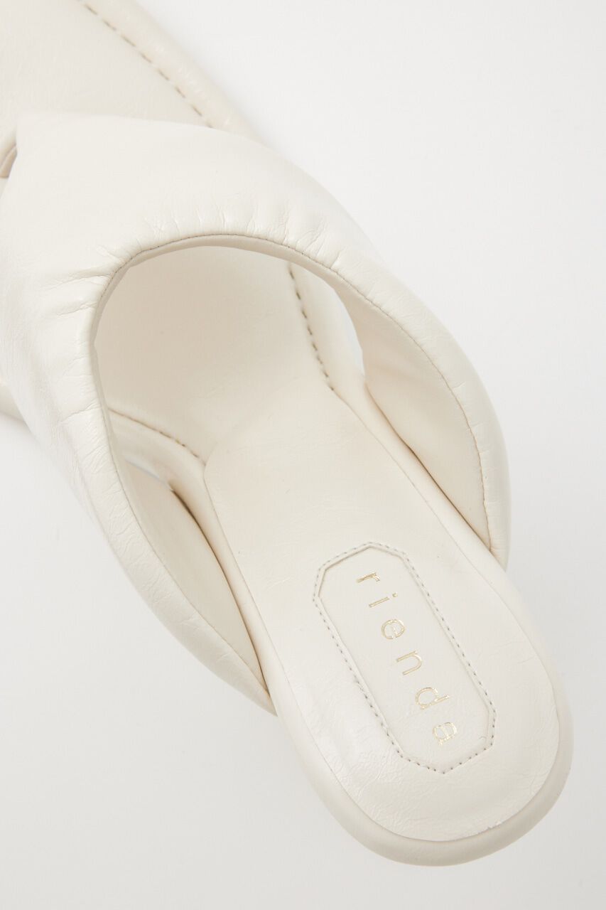 rienda「レディーウェッジトングサンダル」|サンダル|