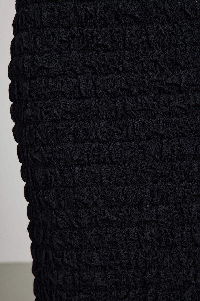 rienda「ポップコーンニットジャストウエストスカート」|スカート|