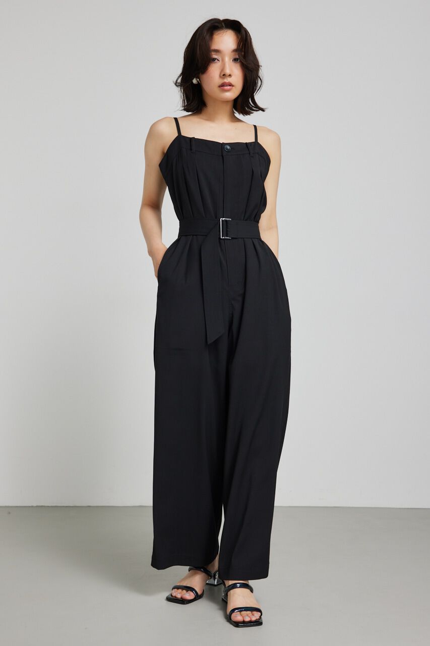 rienda「タックベアストレートロンパース」|その他|