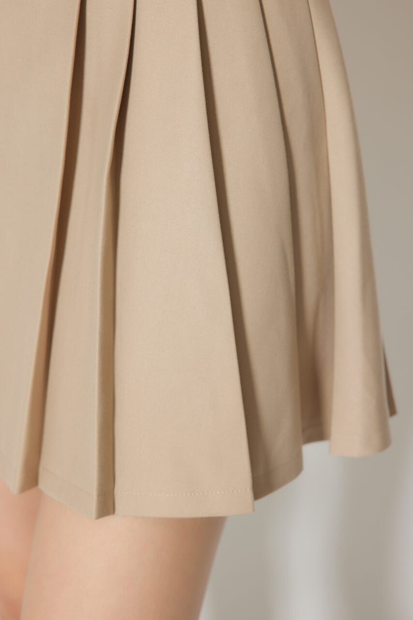 rienda「プリーツジャストウエストスカート」|スカート|