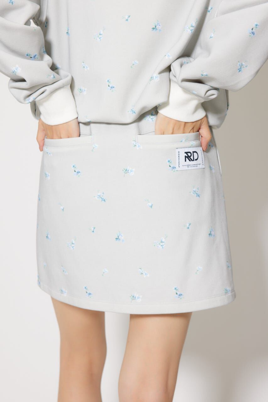 rienda「フラワースウェットタイトスカート」|スカート|