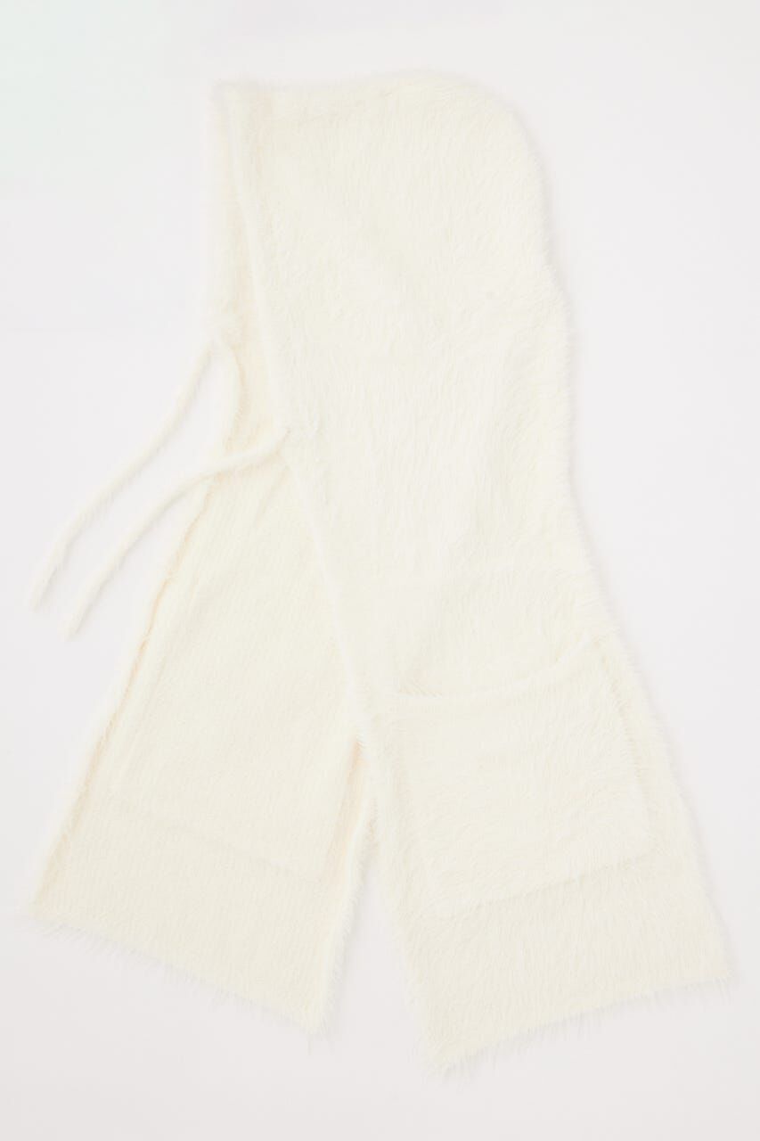 rienda「フード付きシャギーストール」|その他|