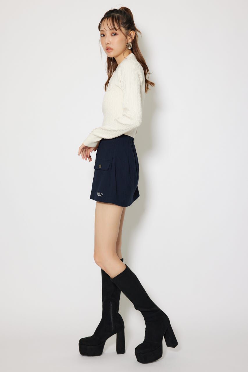 rienda「ケーブルニットトップス」|ニット・セーター|