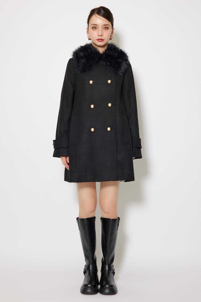 rienda「Aラインステンカラーコート」|その他|