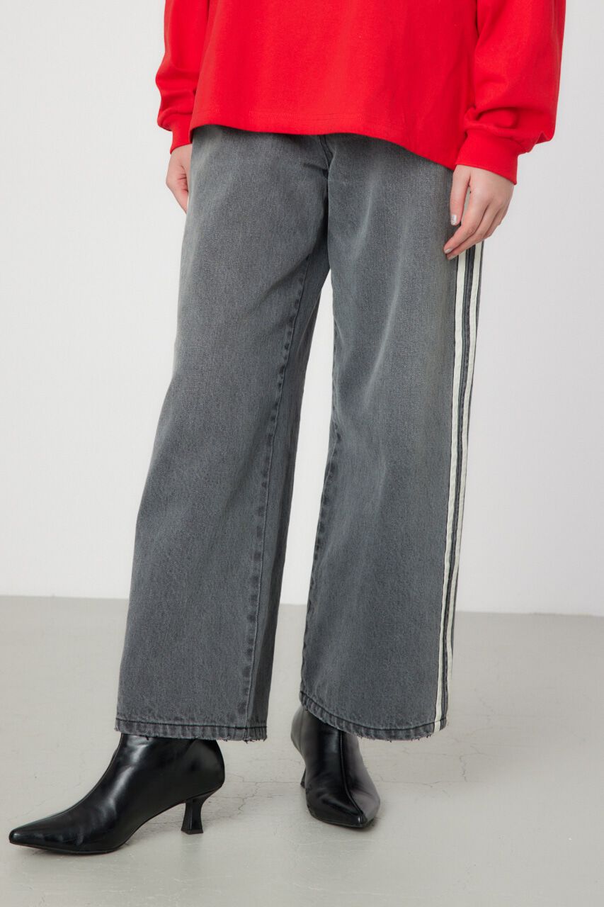 RODEO CROWNS「サイドラインルーズデニム」|デニム|