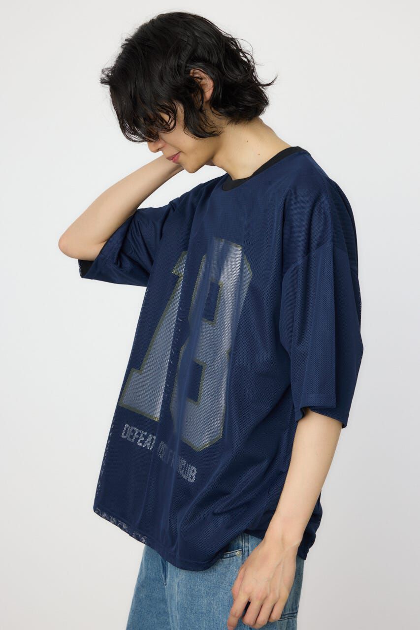 RODEO CROWNS「メッシュドッキンクナンバーTシャツ」|Tシャツ・カットソー|