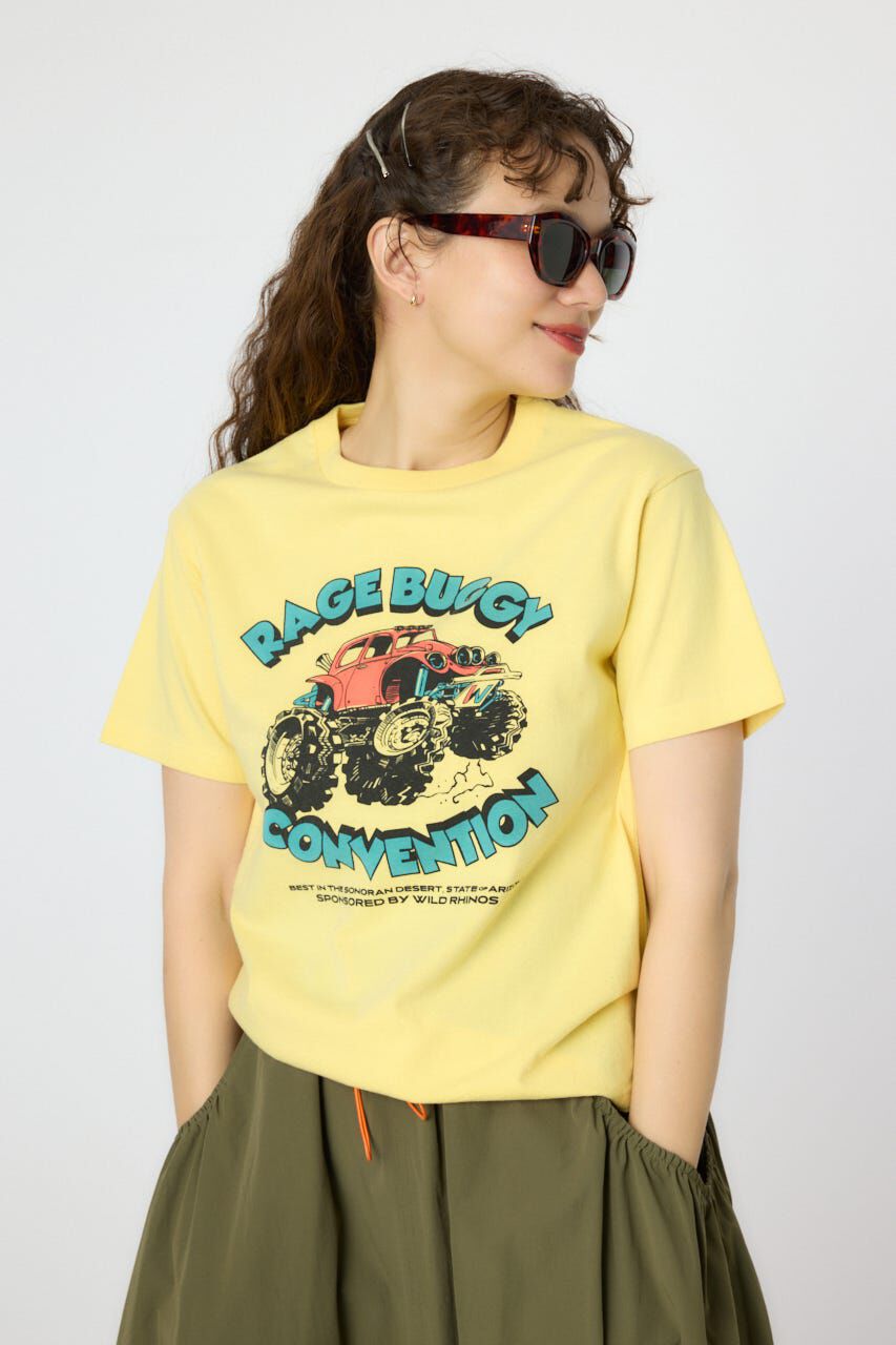 RODEO CROWNS「Rage  Buggy Tシャツ」|Tシャツ・カットソー|YEL