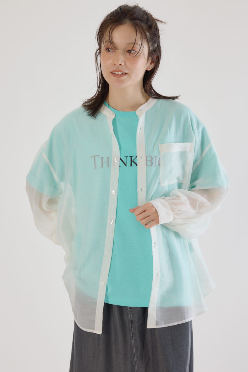 RODEO CROWNS「シアールーズシャツ」|シャツ・ブラウス|O/WHT1