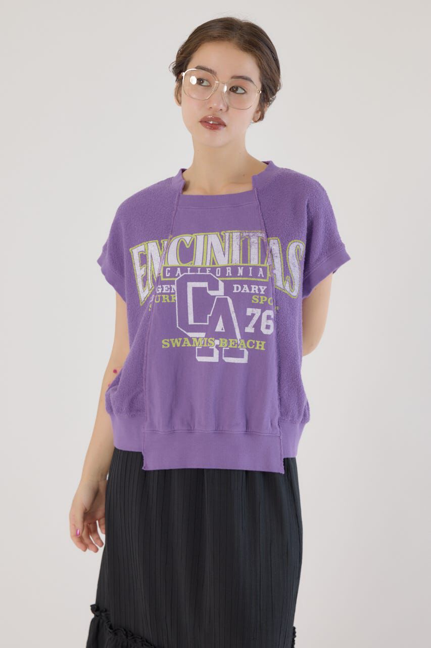 RODEO CROWNS「slide collegeスウェットトップス」|Tシャツ・カットソー|