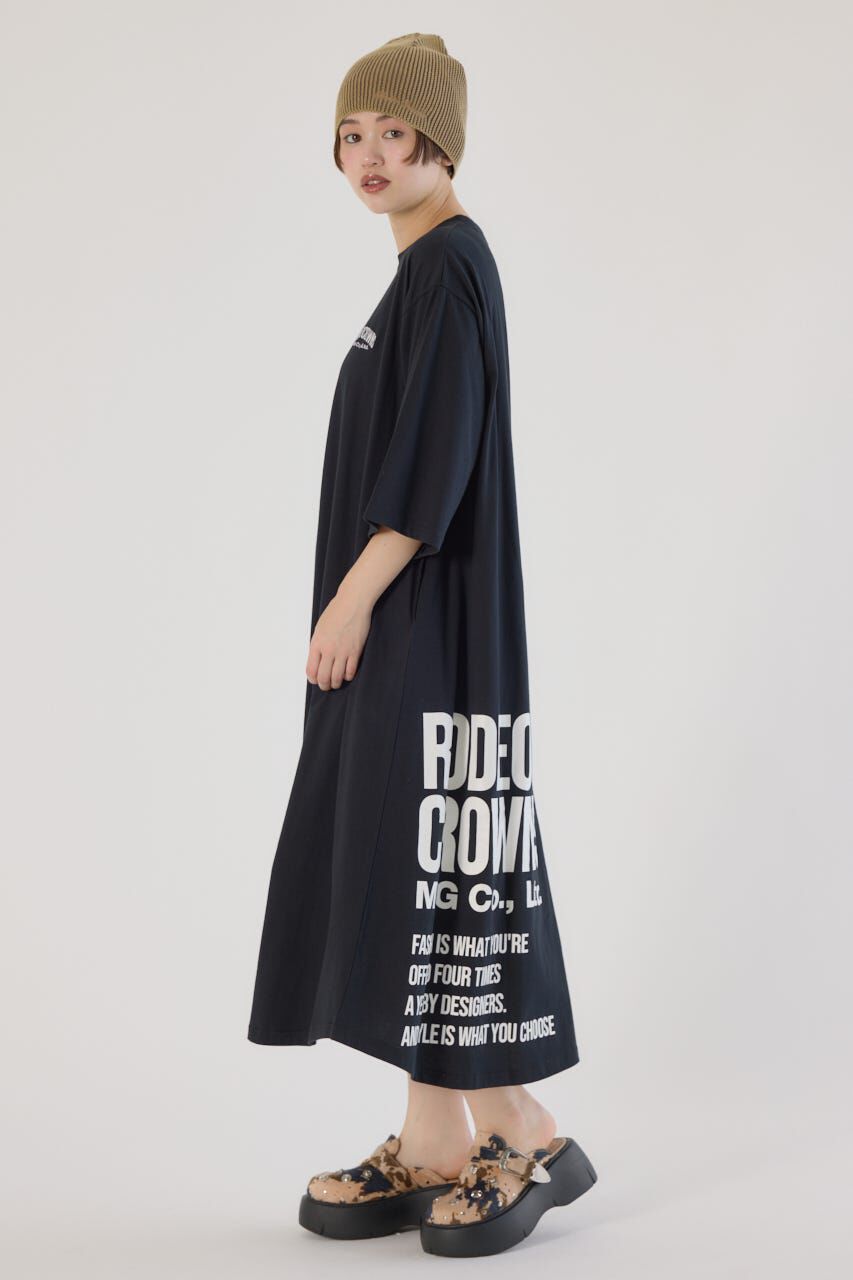 RODEO CROWNS「7分丈袖マキシワンピース」|ワンピース|