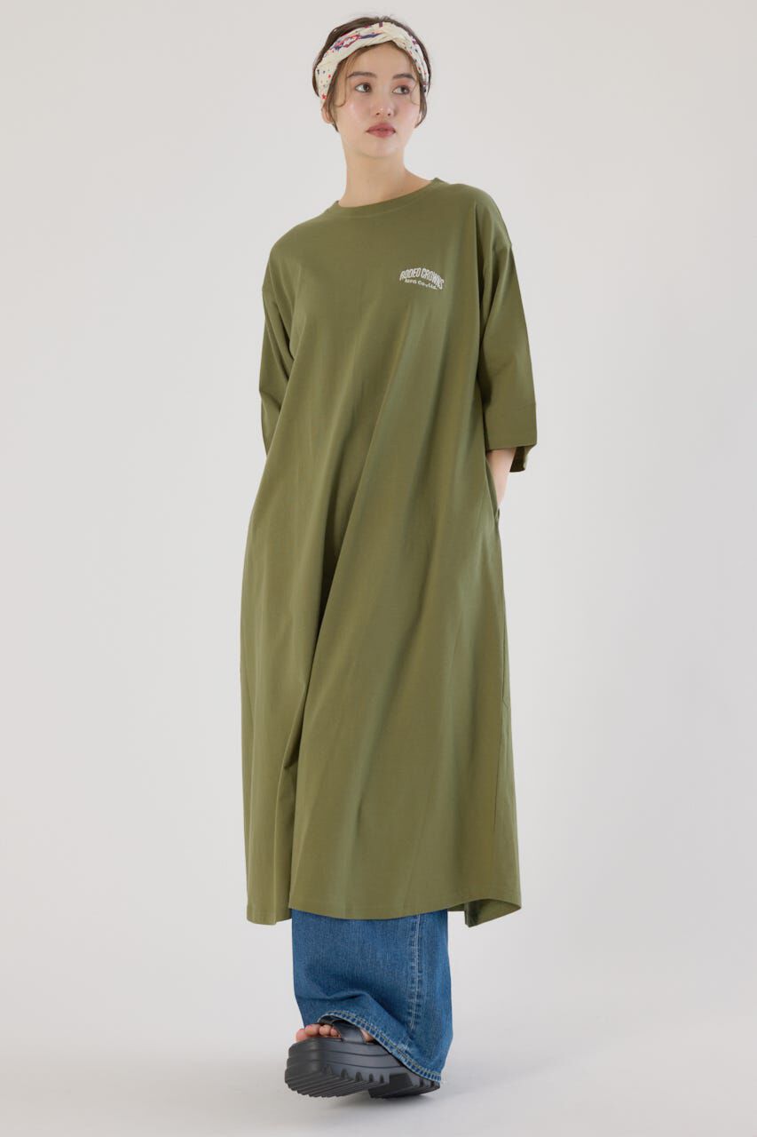 RODEO CROWNS「7分丈袖マキシワンピース」|ワンピース|