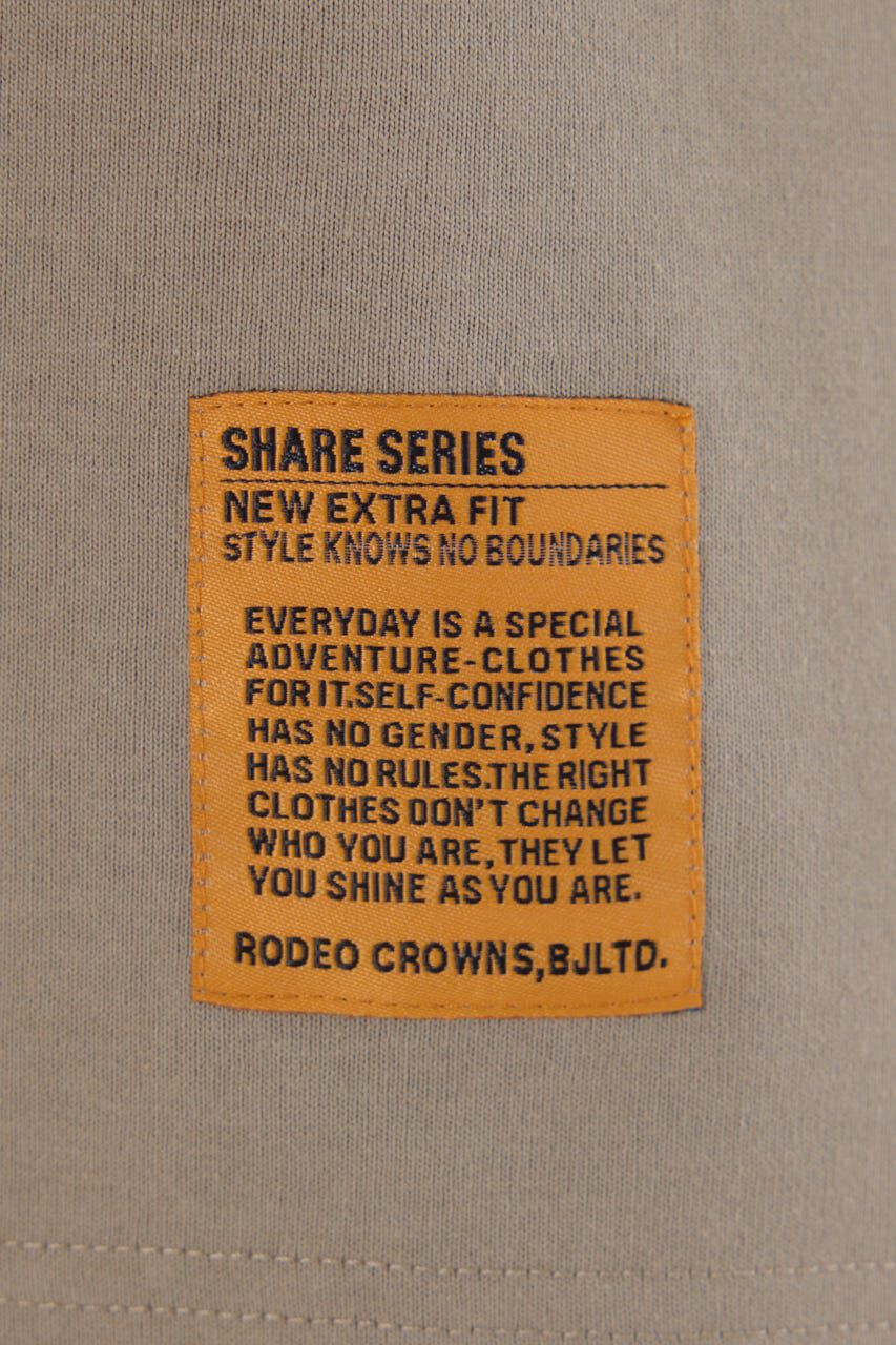 RODEO CROWNS「SHARE ビッグフットボール L/S Tシャツ」|Tシャツ・カットソー|