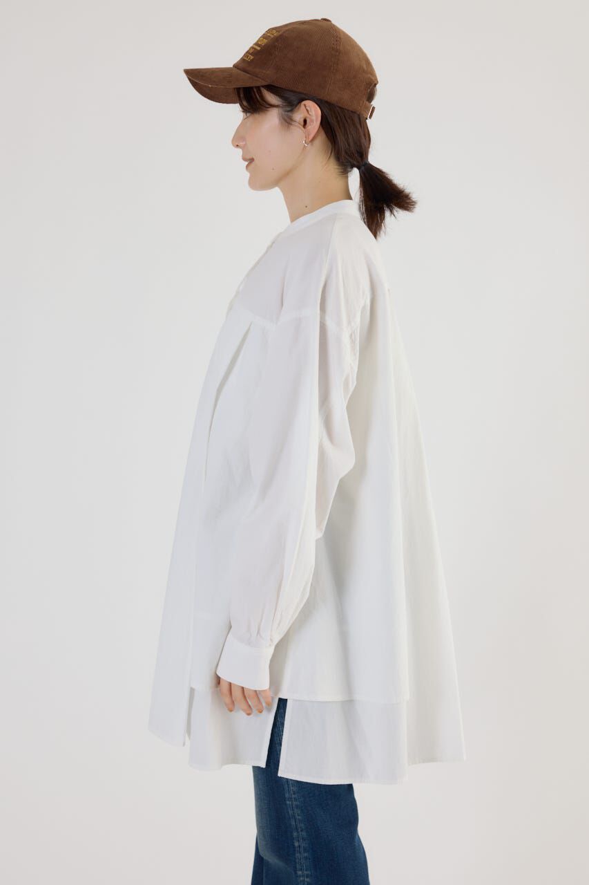 RODEO CROWNS「サイドティアードシャツチュニック」|ワンピース|