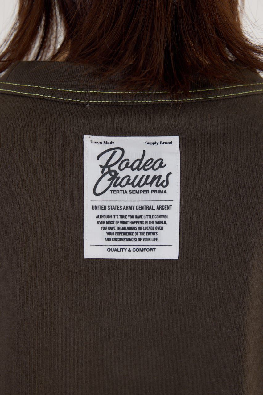 RODEO CROWNS「カラーステッチレイヤードワンピース」|ワンピース|