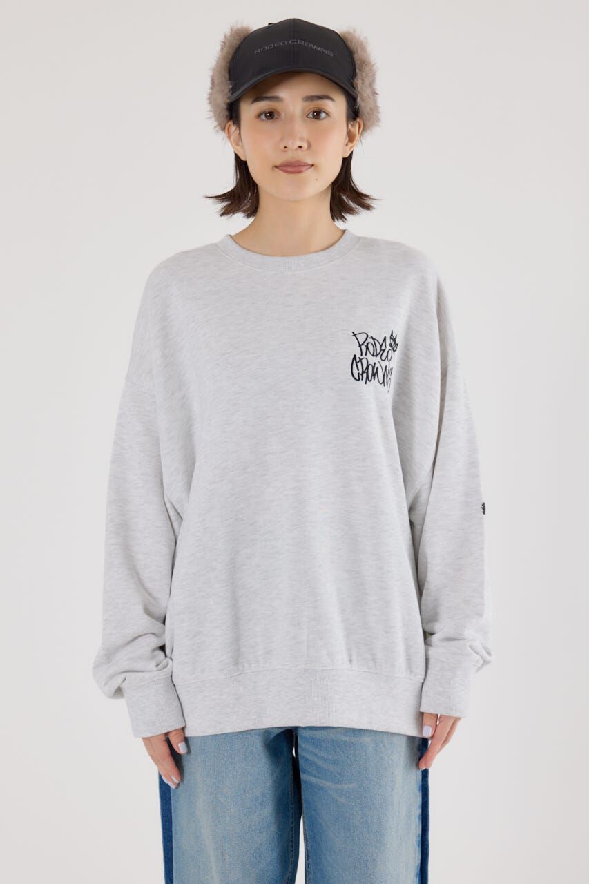 RODEO CROWNS「（UNISEX）BRIDGE BEARスウェットトップス」|パーカー|