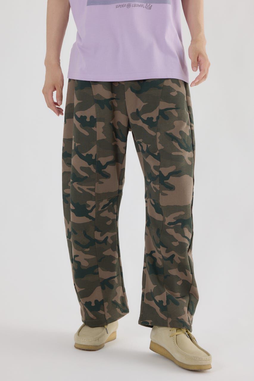 RODEO CROWNS「SHARE PATTERNバレルスウェットパンツ」|その他|