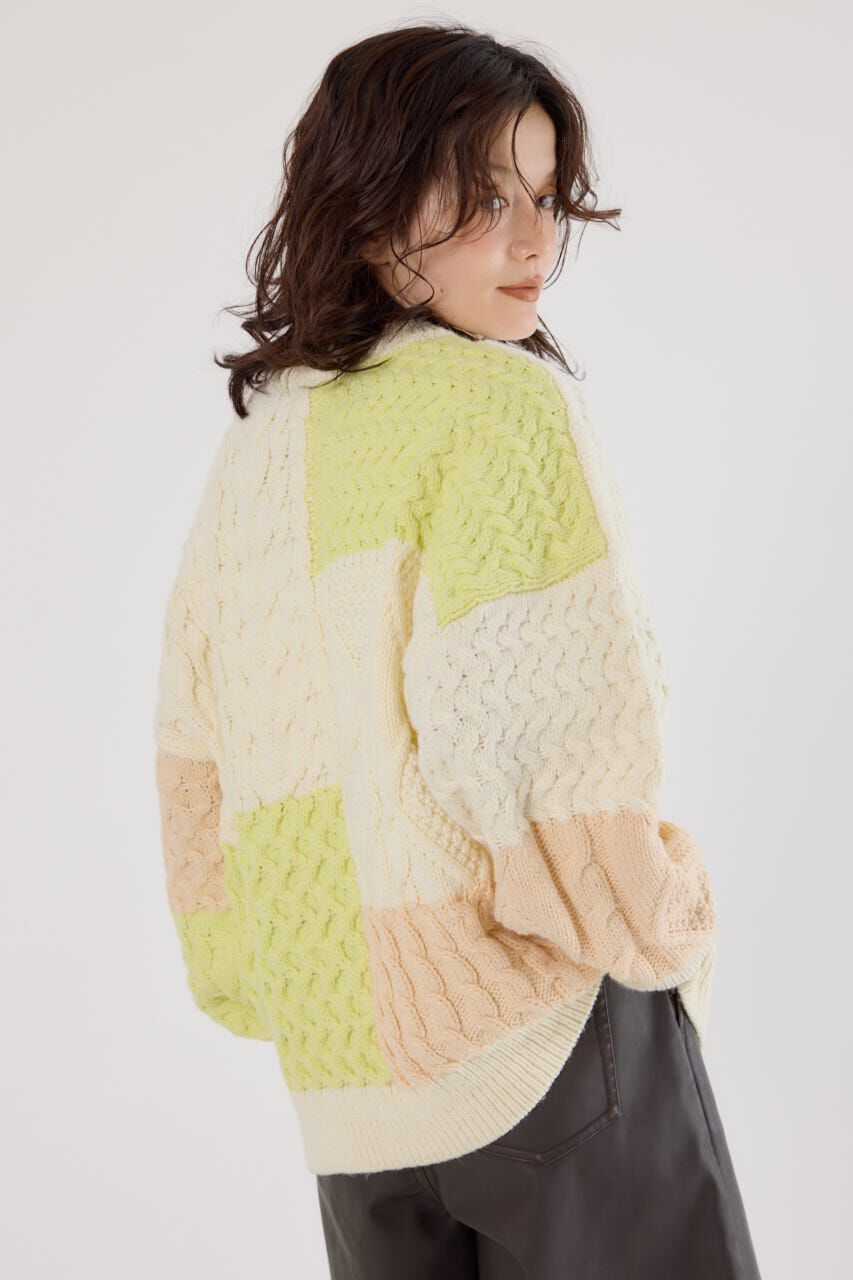 RODEO CROWNS「カスタムケーブルニット」|ニット・セーター|