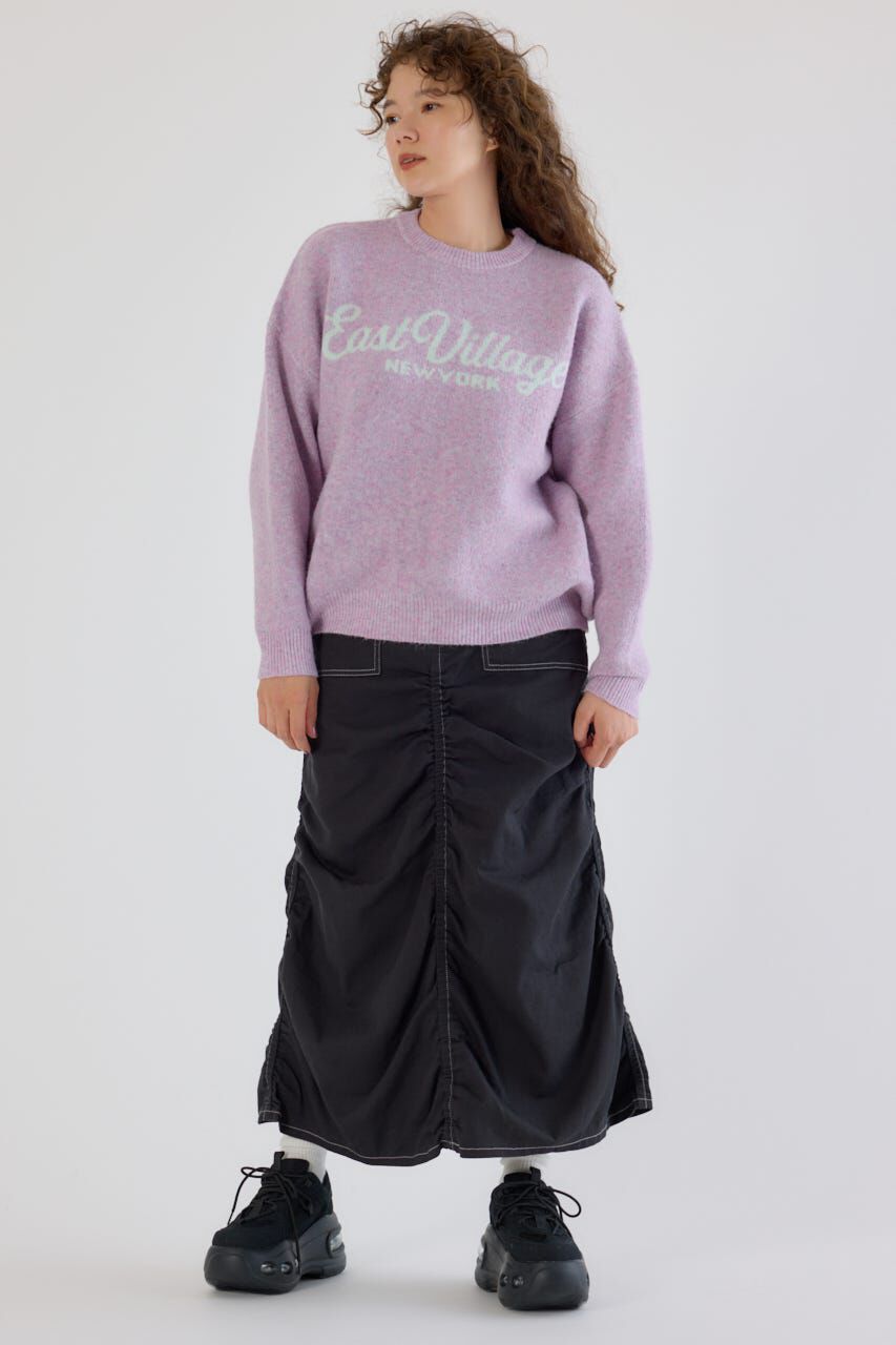 RODEO CROWNS「シャーリングマキシスカート」|スカート|