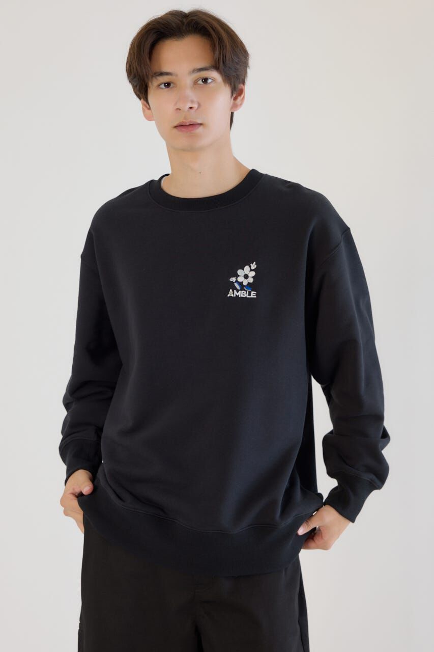 RODEO CROWNS「AMBLE スウェット」|パーカー|BLK