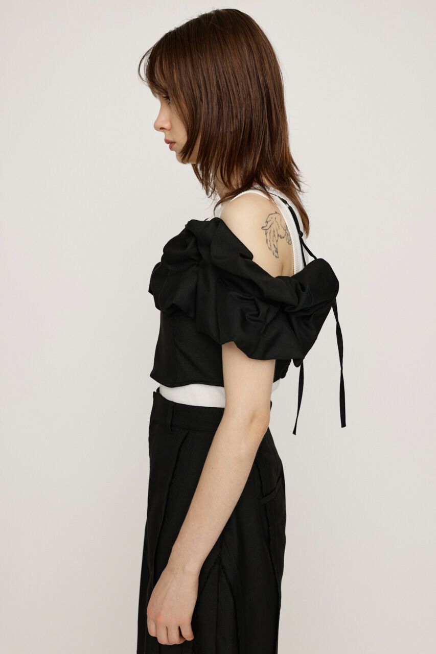 SLY「BALLON SLEEVE CAMI BUSTIER」|キャミソール|