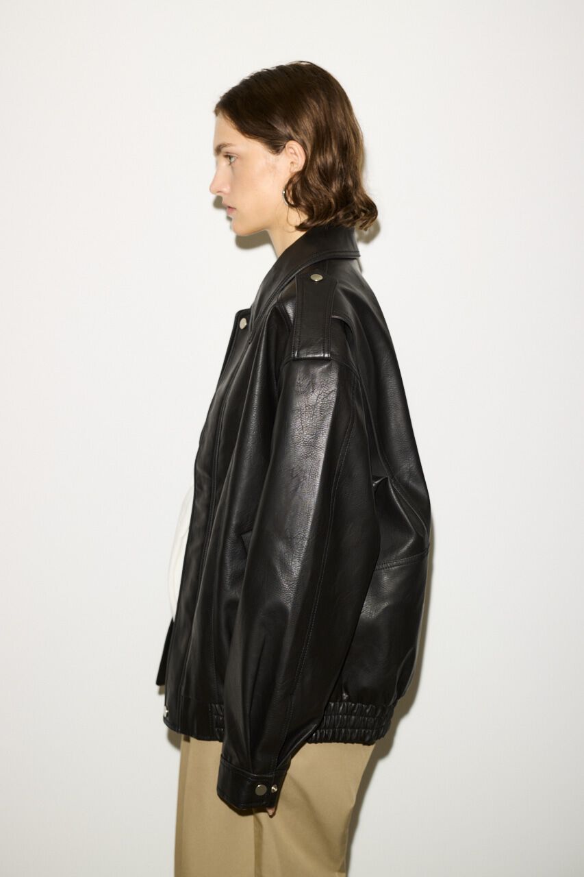 SLY「PAD IN F／LEATHER ジャケット」|その他|