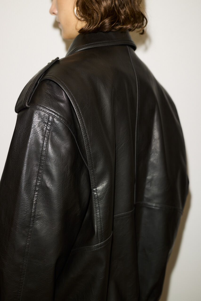 SLY「PAD IN F／LEATHER ジャケット」|その他|