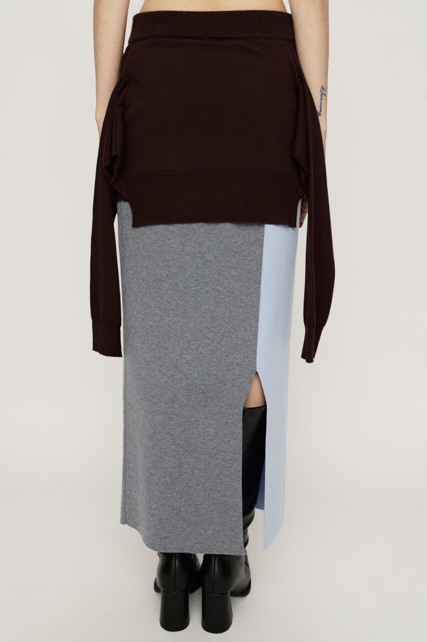 SLY「DOCKING KNIT スカート」|スカート|