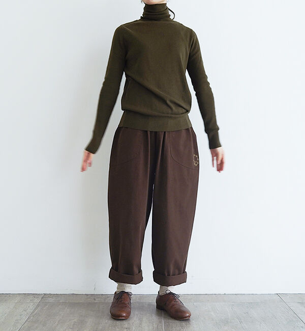 オローネ「ベーシックタートルニット」|ニット・セーター|