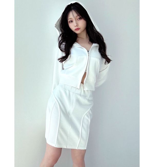 RESEXXY「カットリブコルセットスカート【セットアップ着用可能】」|スカート|