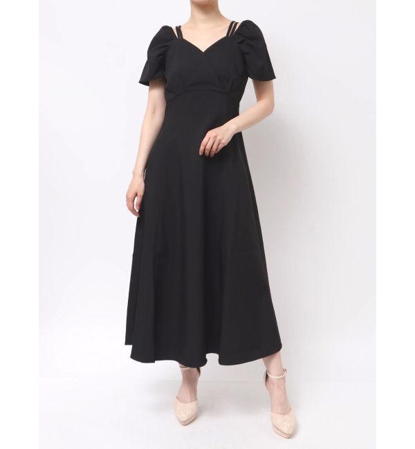 RESEXXY「ダブルストラップフレアワンピース」|ワンピース|